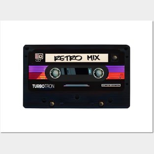 Retro Mix Tape Posters and Art